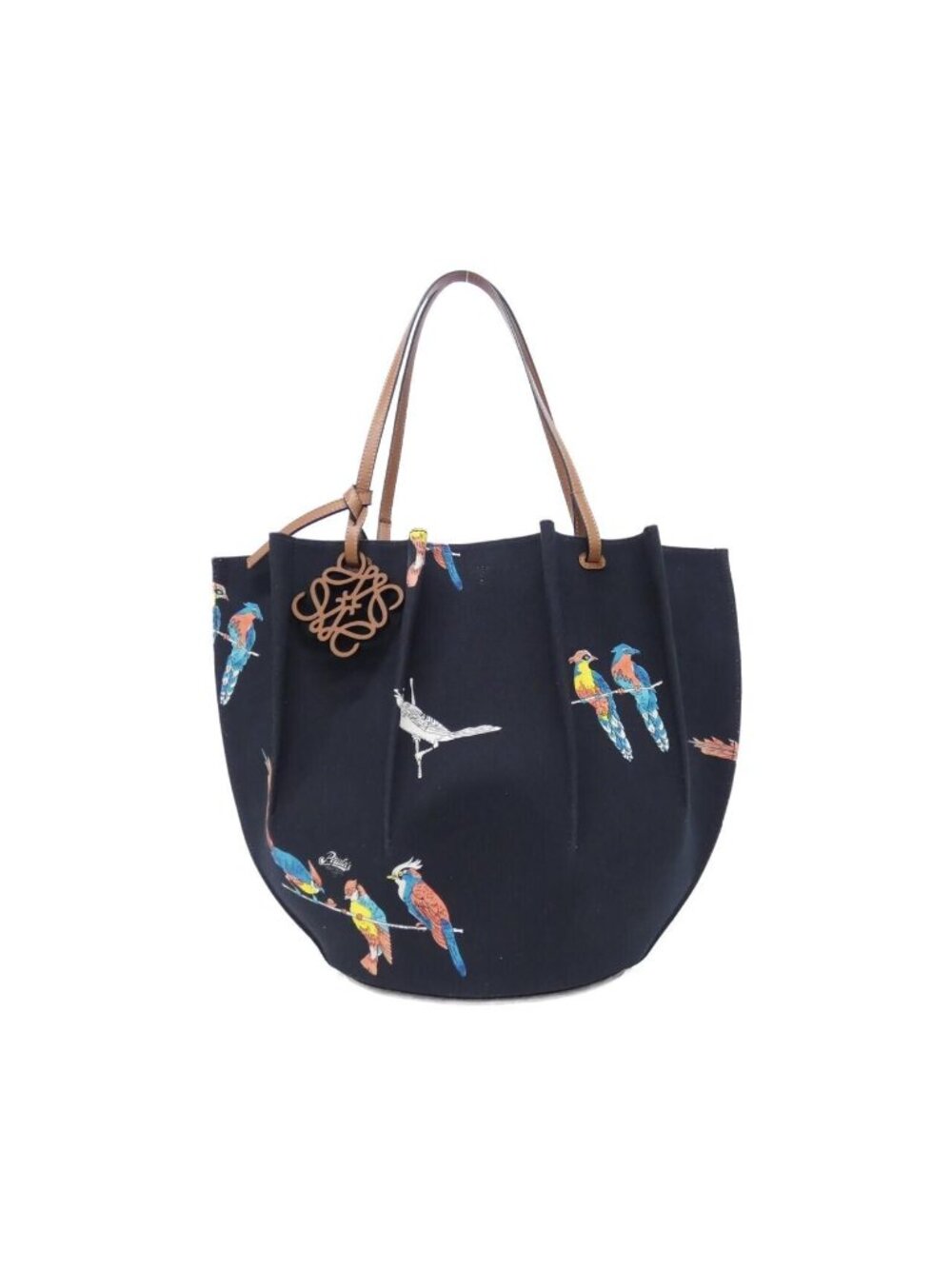 Loewe Shell Tote Bag Black